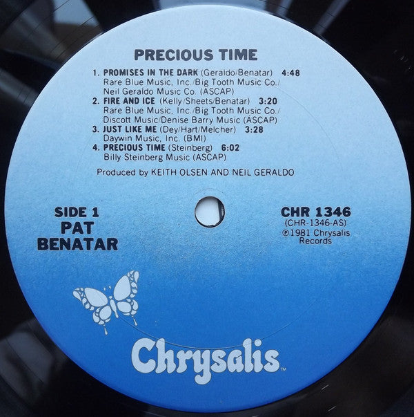 Pat Benatar : Precious Time (LP, Album, San)