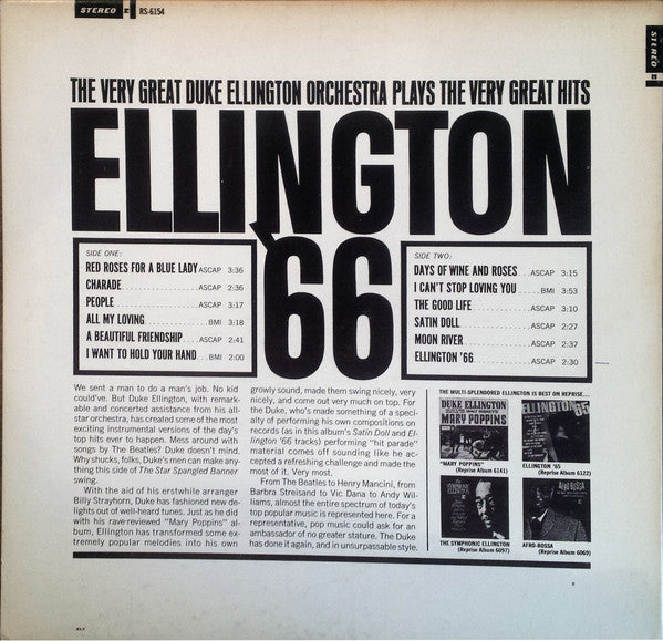 Duke Ellington : Ellington '66 (LP, RE)