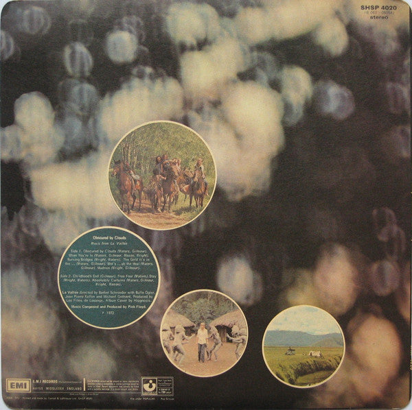 Pink Floyd : Obscured By Clouds (LP, Album, RE)