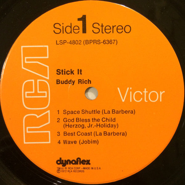 Buddy Rich : Stick It (LP, Album, Roc)