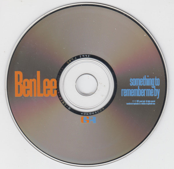 Ben Lee : Something To Remember Me By (CD, Album)