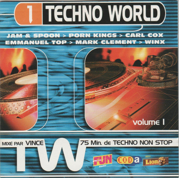 Various : Techno World Vol1 (CD, Comp, Mixed)