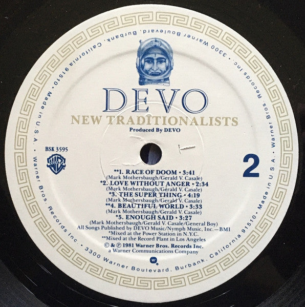 Devo : New Traditionalists (LP, Album, Spe)