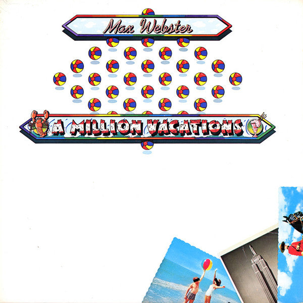 Max Webster : A Million Vacations (LP, Album)