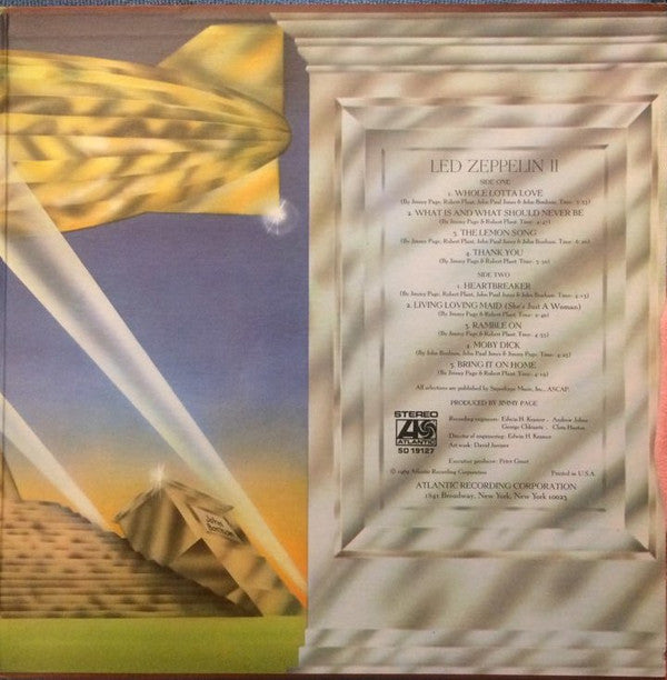 Led Zeppelin : Led Zeppelin II (LP, Album, RE, Gat)