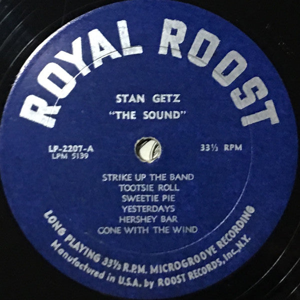 Stan Getz : The Sound (LP, Comp, Mono)