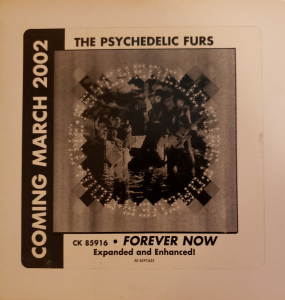 The Psychedelic Furs : Forever Now (CD, Album, Promo, RE, RM)