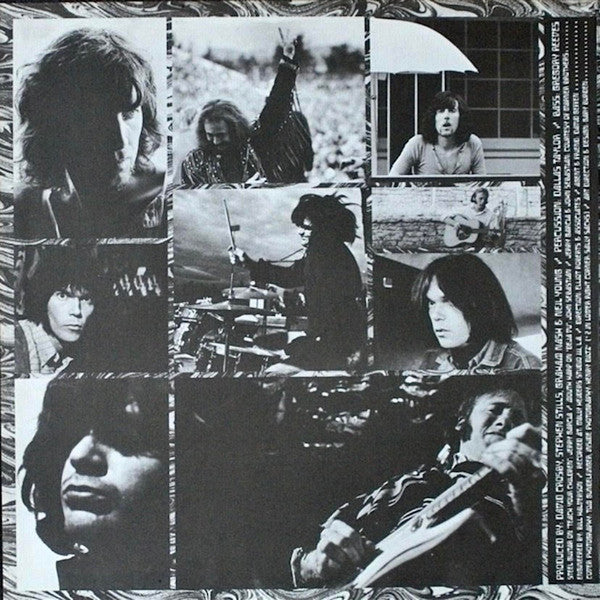 Crosby, Stills, Nash & Young : Déjà Vu (LP, Album, Pre)