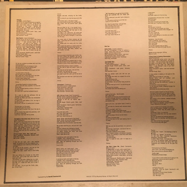 Mustard's Retreat : Mustard's Retreat (LP, Album)