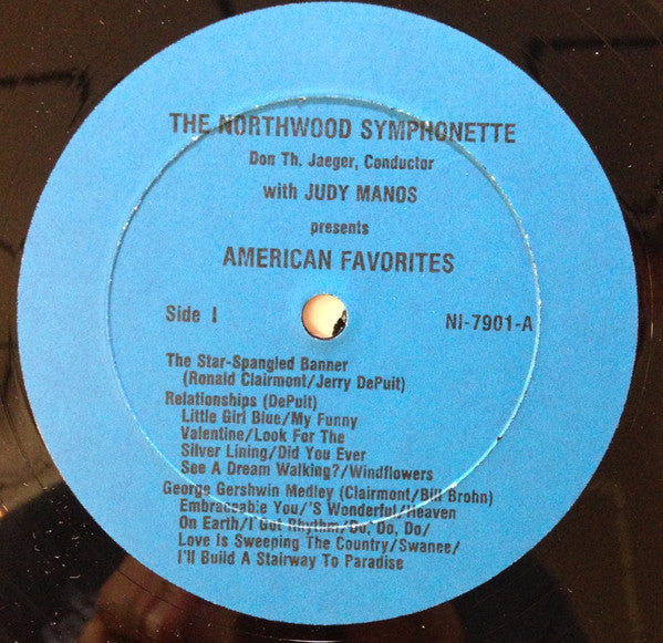 The Northwood Symphonette : American Favorites (LP, Album)