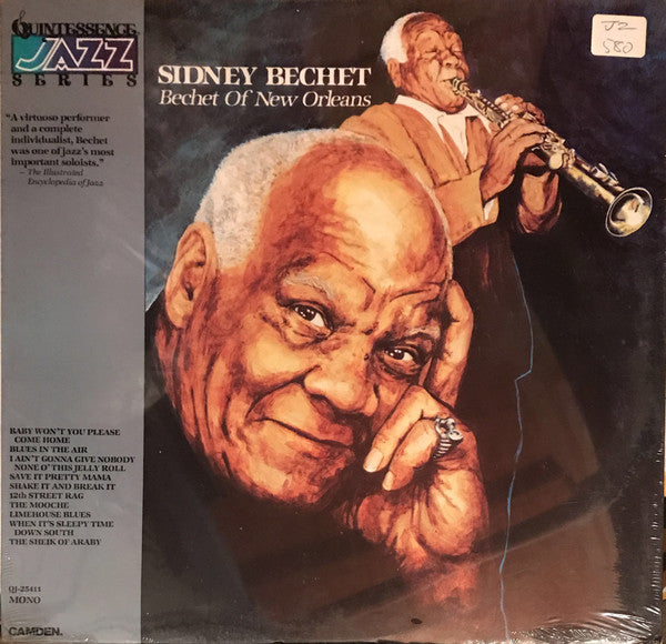 Sidney Bechet : Bechet Of New Orleans (LP, Album, Comp, Mon)