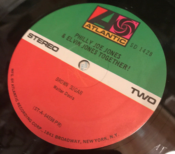 "Philly" Joe Jones & Elvin Jones : Together! (LP, Album, RE, PR )