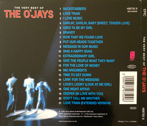 The O'Jays : The Very Best Of The O'Jays (CD, Comp, Ltd, Dig)