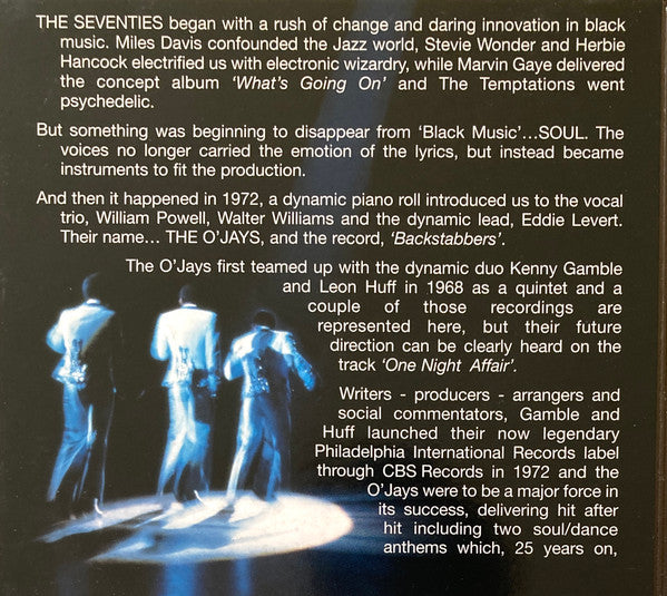 The O'Jays : The Very Best Of The O'Jays (CD, Comp, Ltd, Dig)