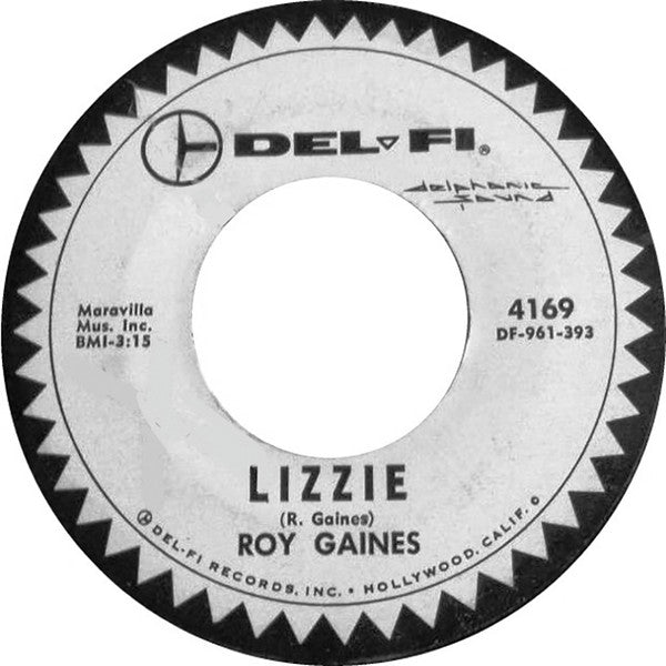 Roy Gaines : Lizzie / What Is This Thing Called Love (7", Promo)