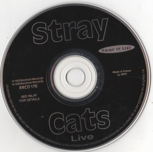 Stray Cats : Live - Tear It Up (CD)