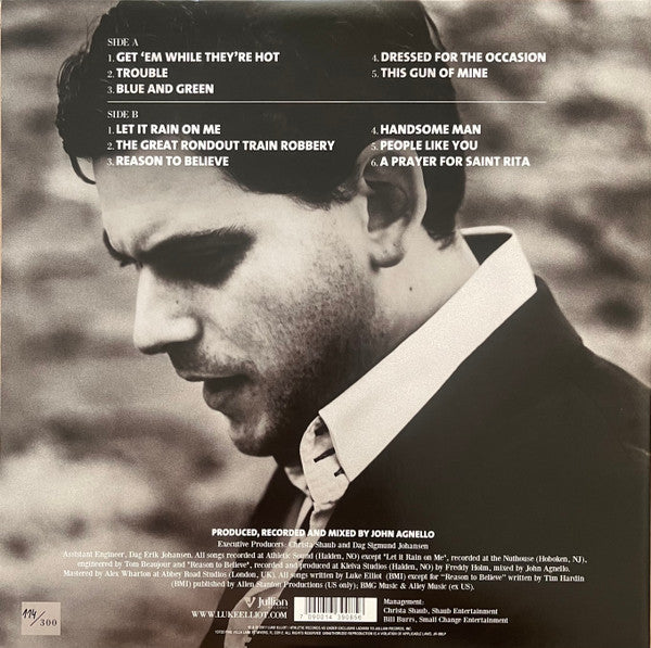 Luke Elliot : Dressed For The Occasion (LP, Album, Num, Blu)