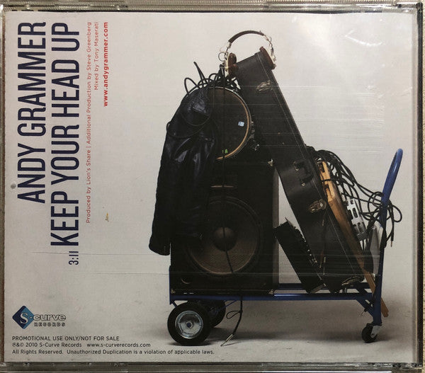 Andy Grammer : Keep Your Head Up (CD, Single, Promo)