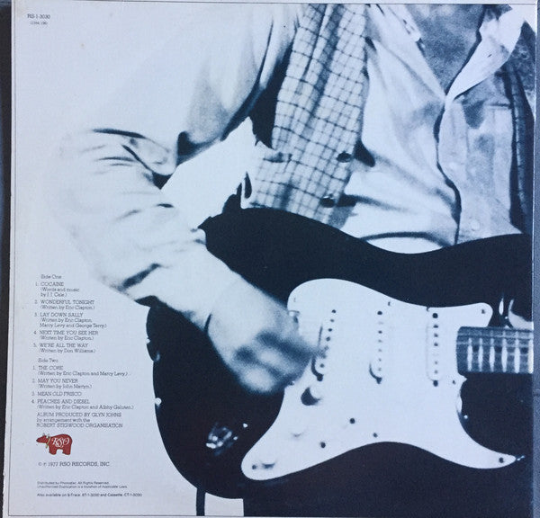 Eric Clapton : Slowhand (LP, Album, Gat)