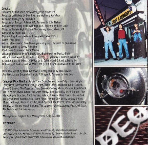 Deadeye Dick : Whirl (CD, Album)
