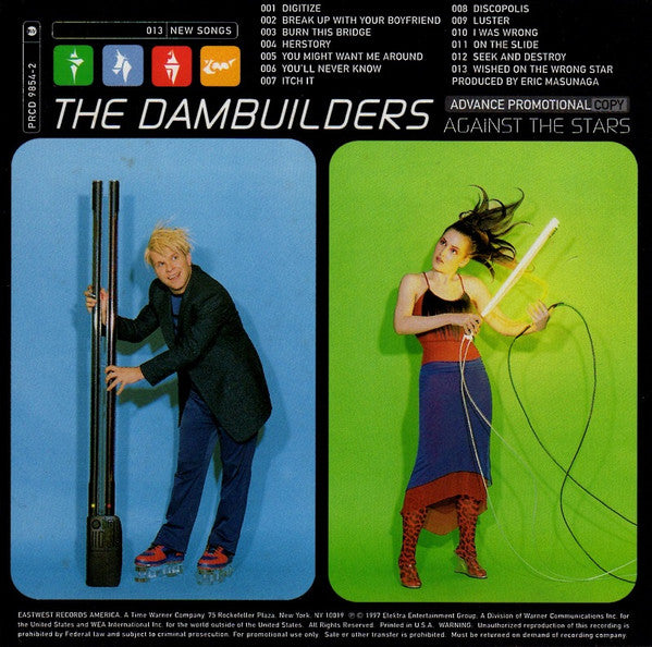 The Dambuilders : Against The Stars (CD, Advance, Album, Promo)