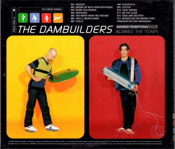 The Dambuilders : Against The Stars (CD, Advance, Album, Promo)