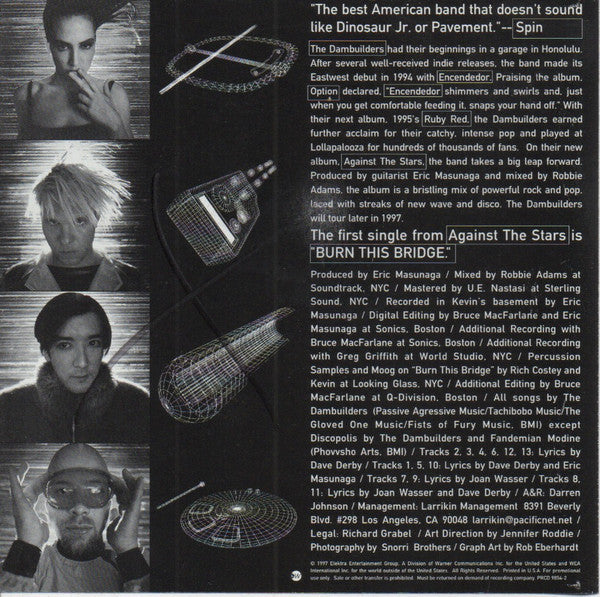 The Dambuilders : Against The Stars (CD, Advance, Album, Promo)