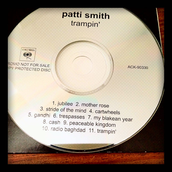 Patti Smith : Trampin' (CD, Album, Copy Prot., Promo)