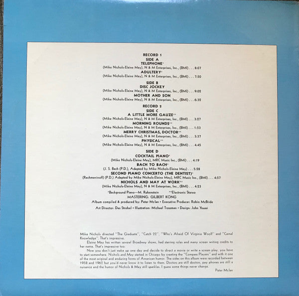 Mike Nichols And Elaine May* : Retrospect (2xLP, Comp, Gat)