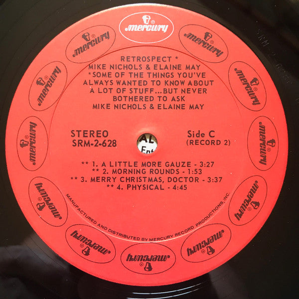 Mike Nichols And Elaine May* : Retrospect (2xLP, Comp, Gat)