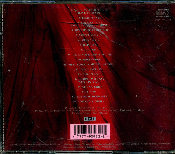 Robert Palmer : Don't Explain (VCD, Album)