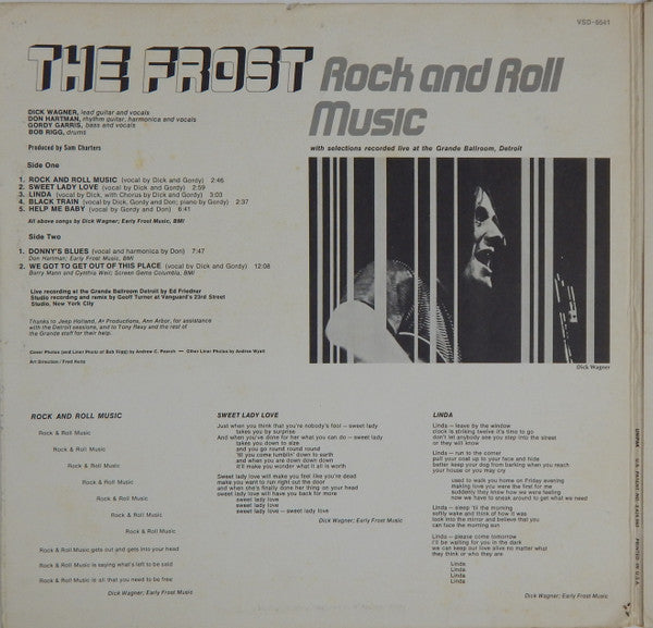 The Frost (2) : Rock And Roll Music (LP, Pit)