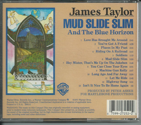 James Taylor (2) : Mud Slide Slim And The Blue Horizon (CD, Album, Spe)