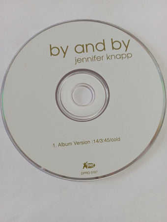 Jennifer Knapp : By And By (CD, Single, Promo)