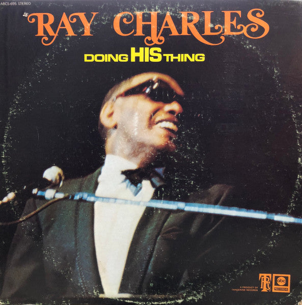 Ray Charles : Doing His Thing (LP, Album, Roc)