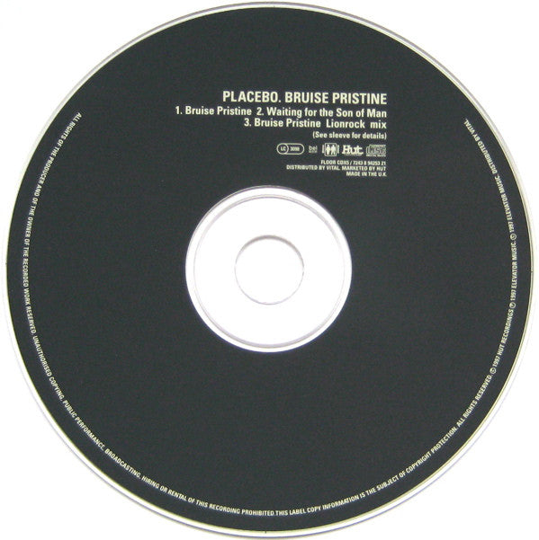 Placebo : Bruise Pristine (CD, Single, CD2)