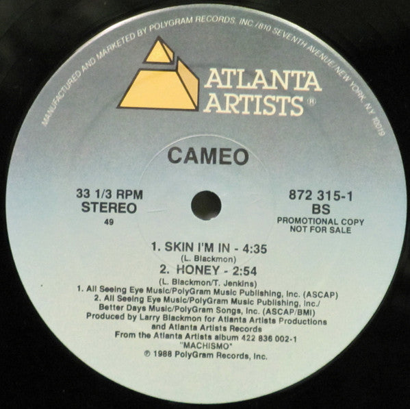 Cameo : Skin I'm In (12", Promo)