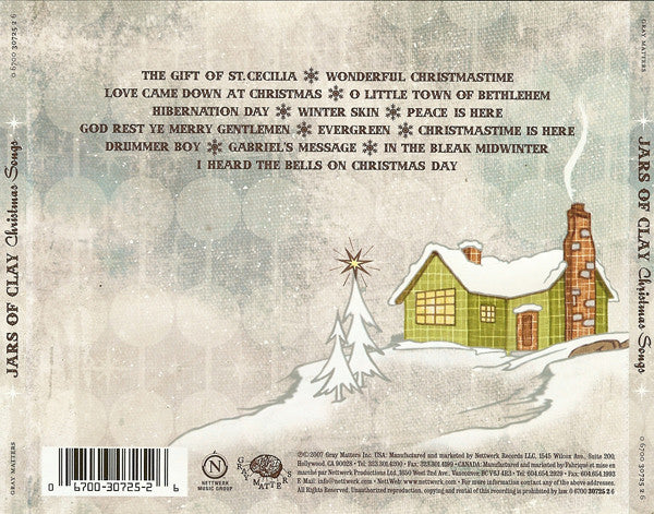 Jars Of Clay : Christmas Songs (CD, Album)