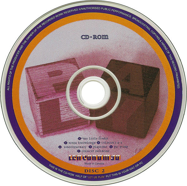 Coldcut : Let Us Play! (CD, Album + CD-ROM)