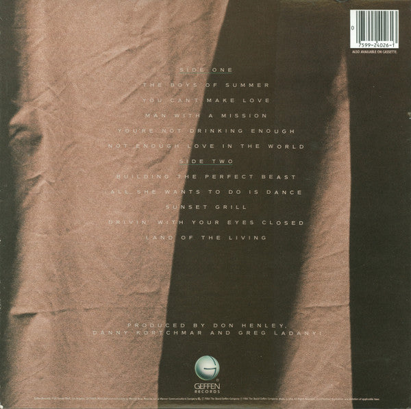 Don Henley : Building The Perfect Beast (LP, Album, Spe)