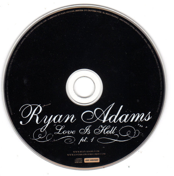 Ryan Adams : Love Is Hell Pt. 1 (CD, EP)