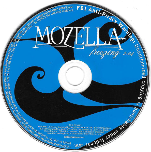 MoZella : Freezing (CD, Promo)