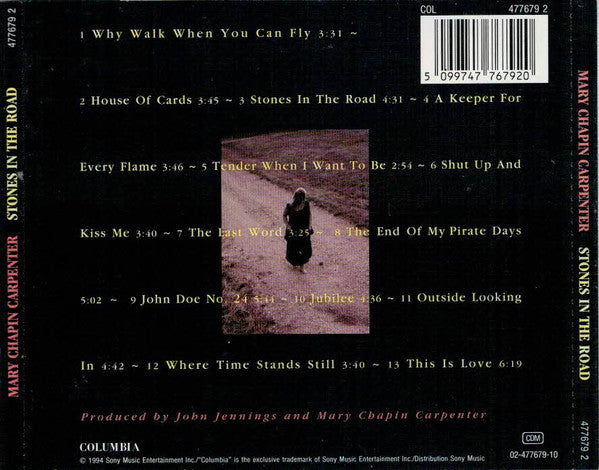 Mary Chapin Carpenter : Stones In The Road (CD, Album)