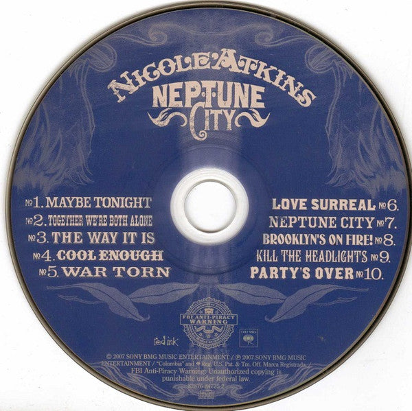 Nicole Atkins : Neptune City (CD, Album)