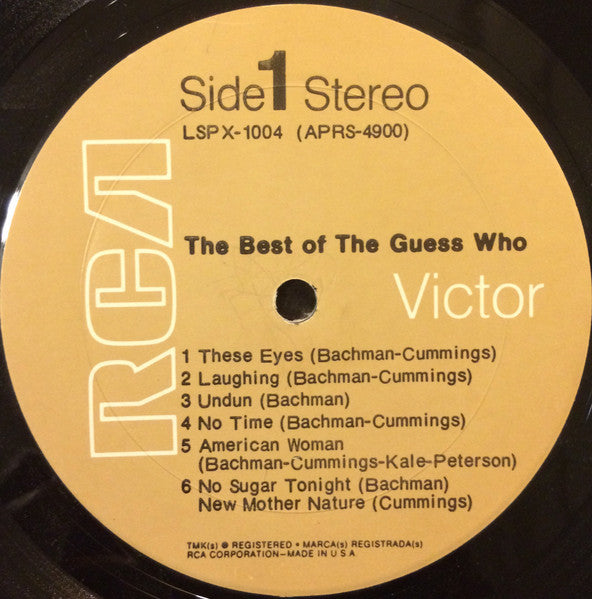The Guess Who : The Best Of The Guess Who (LP, Comp, RP, Hol)