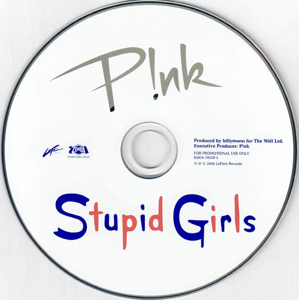 P!nk : Stupid Girls (CD, Single, Promo)