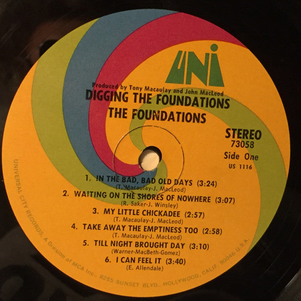 The Foundations : Digging The Foundations (LP, Album)