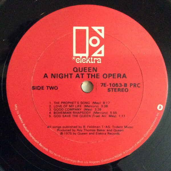 Queen : A Night At The Opera (LP, Album, RE, Emb)