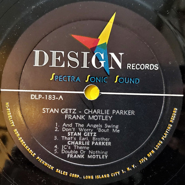 Charlie Parker, Stan Getz, Wardell Gray : Charlie Parker, Stan Getz, Wardell Gray (LP, Comp, Mono)