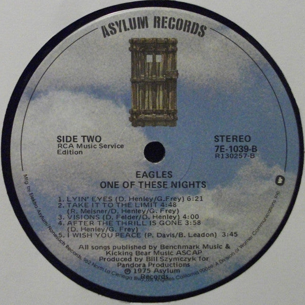 Eagles : One Of These Nights (LP, Album, Club, Ind)